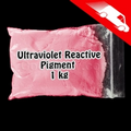 Glominex Ultraviolet Reactive Pigment 1 Kg. Red